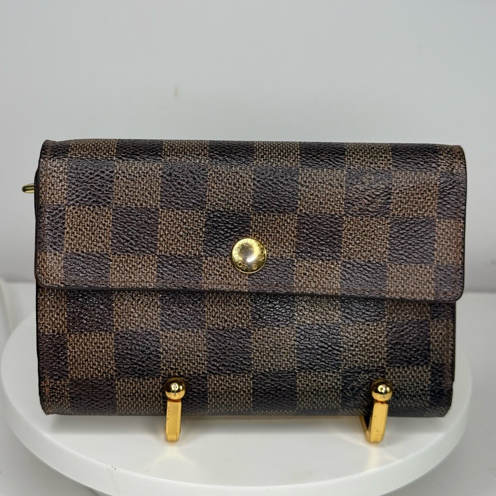 Louis Vuitton Damier Ebene Alexandra Wallet